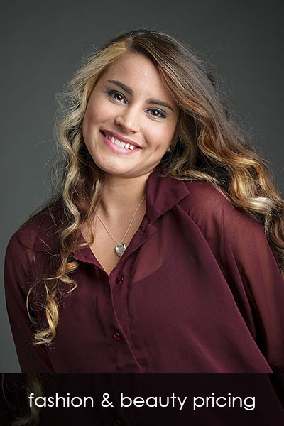 fashion & modeling pricing