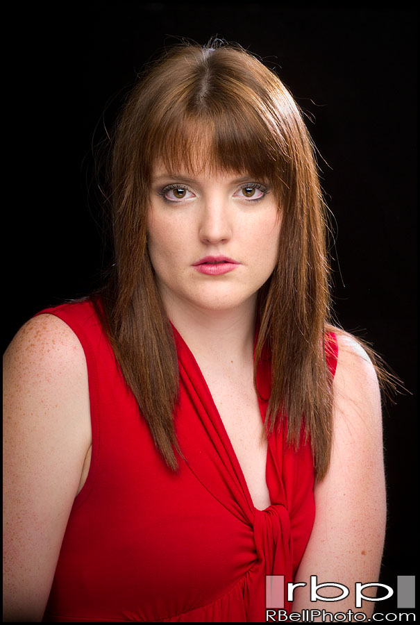 Corona makeup modeling session