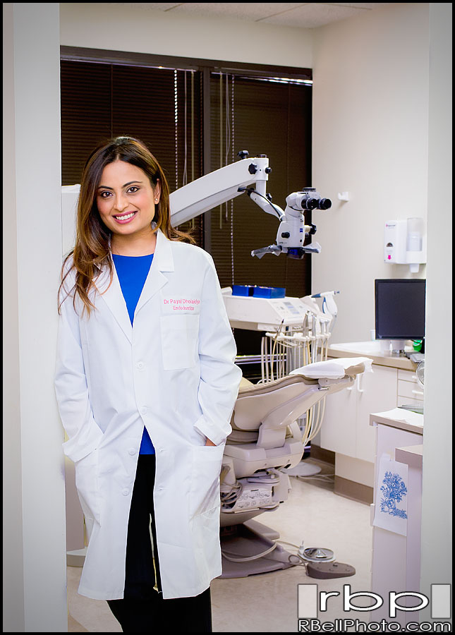 Irvine staff portrait photography | Orange Coast Endodontics | Payal Dholakiya, DDS